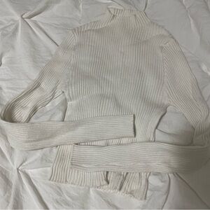 Ribbed Turtleneck Sweater
